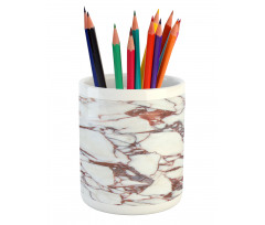 Marble Grunge Stone Pencil Pen Holder