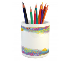 Aquatic Animals Fish Pencil Pen Holder