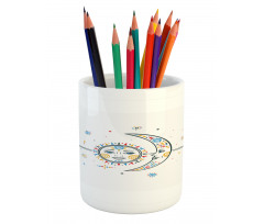 Ornaments Art Pencil Pen Holder