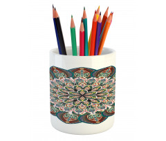 Mandala Asian Pencil Pen Holder