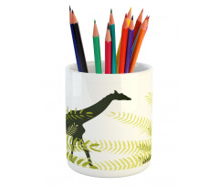 National Park Giraffe Pencil Pen Holder