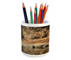 Crocodile Hunt in Wild Pencil Pen Holder