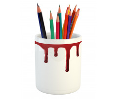 Halloween Zombie Crime Pencil Pen Holder