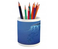 Blue Ocean Animal Pencil Pen Holder