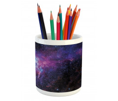 Mother Baby Nebula View Pencil Pen Holder