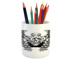 Cosmic Evil Monster Pencil Pen Holder