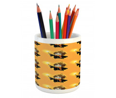 Cartoon Costume and Wand Pencil Pen Holder