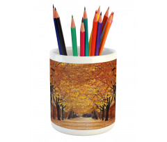 Pathway in the Woods Pencil Pen Holder