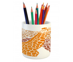 Wildlife in Africa Pencil Pen Holder