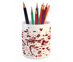 Splashes of Blood Scary Pencil Pen Holder