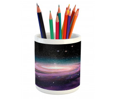 Galaxy in Outer Space Pencil Pen Holder