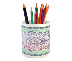 Floral Petal Form Nature Pencil Pen Holder