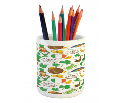 Irish Party Pencil Pen Holder