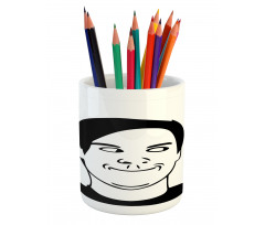 Oh Crap Troll Face Guy Pencil Pen Holder