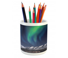 Northern Night Norway Solar Pencil Pen Holder