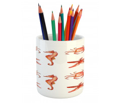 Underwater Sea Ocean Pencil Pen Holder