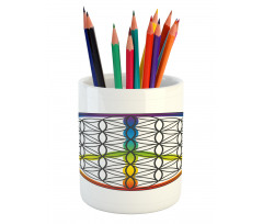 Life and Peace Pencil Pen Holder