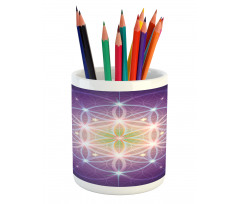 Sign of Cosmos Folk Pencil Pen Holder