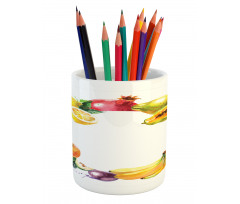 Nature Food Vegetables Pencil Pen Holder