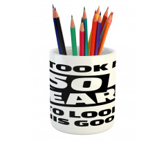 Funny Happy Face Pencil Pen Holder