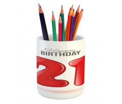 Teen Birthday Party Pencil Pen Holder