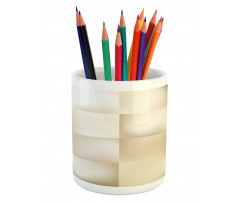 Abstract Square Shady Pencil Pen Holder