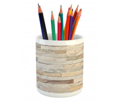 Brick Wall City Pencil Pen Holder