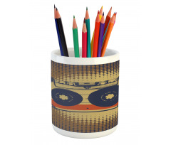 Audiocasette Music Fun Pencil Pen Holder