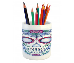 Colorful Doodle Pencil Pen Holder