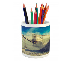 Dust Machine Pencil Pen Holder