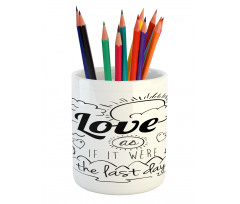 Optimist Message Pencil Pen Holder