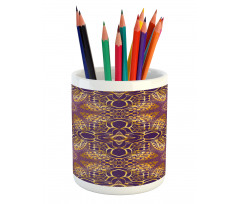 Boho Motif Pencil Pen Holder