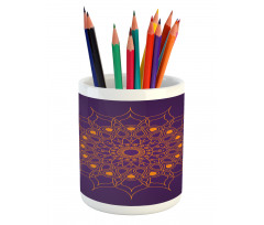 Mystic Sun Pencil Pen Holder