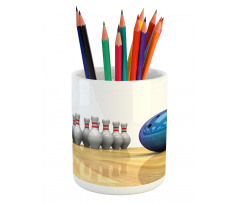 Objects on Floor Pencil Pen Holder