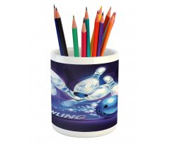 Fantasy Ball Moon Pencil Pen Holder