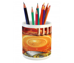 Retro Gear Technology Pencil Pen Holder