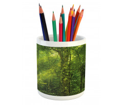 Tranquil Exotic Place Pencil Pen Holder