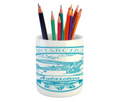 South Antarctica Pencil Pen Holder