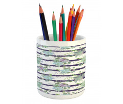 Natural Cactus Pattern Pencil Pen Holder