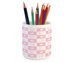 Funny Piggy Faces Pencil Pen Holder