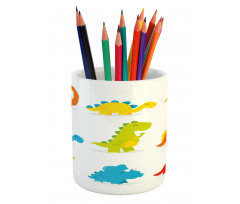 Funny Cartoon Set Pencil Pen Holder