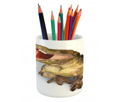 Roaring Vivid T-Rex Pencil Pen Holder