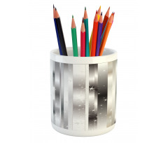 Color Bands Pencil Pen Holder