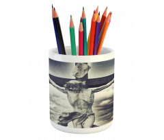 Majestic Cloud Dramatic Sky Pencil Pen Holder