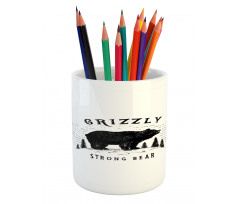 Strong Wild Animal Forest Pencil Pen Holder