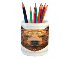 Geometric Modern Portrait Pencil Pen Holder