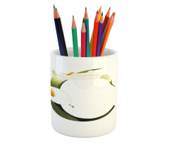 Calla Lilly Flower Pencil Pen Holder