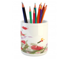 Floral Botany Pencil Pen Holder