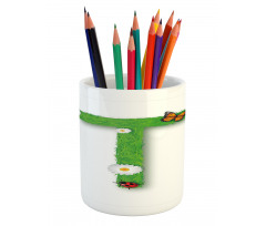 Caps Flourish Essence Pencil Pen Holder