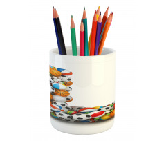 Athlecism Teamplay Pencil Pen Holder